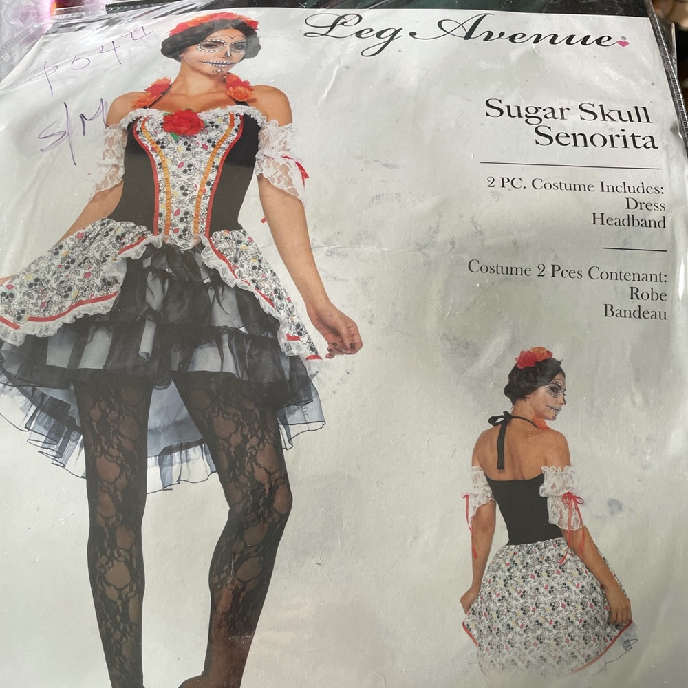 Sugar skull costume